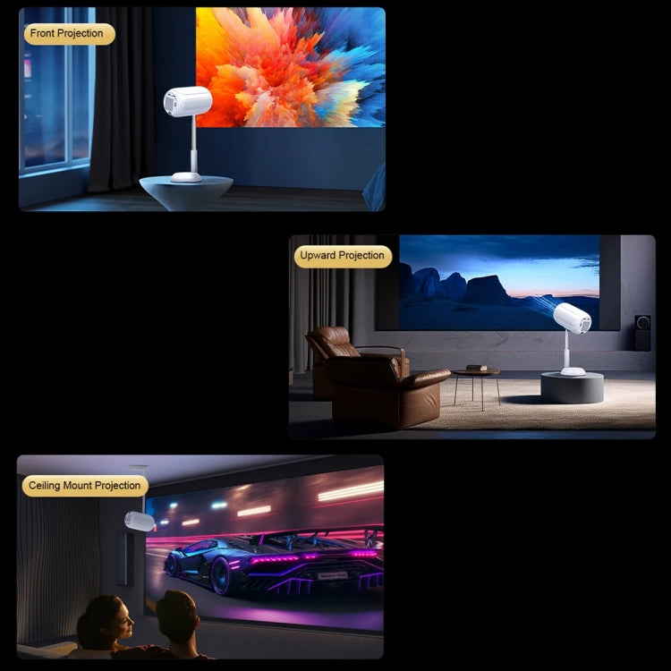 TS-6 Android 11 WiFi6 4K Mini Projector Hidden Lift Gimbal Projector — view 9