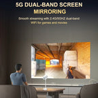 TS-6 Android 11 WiFi6 4K Mini Projector Hidden Lift Gimbal Projector — view 12