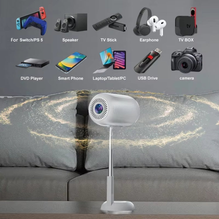 TS-6 Android 11 WiFi6 4K Mini Projector Hidden Lift Gimbal Projector — view 13
