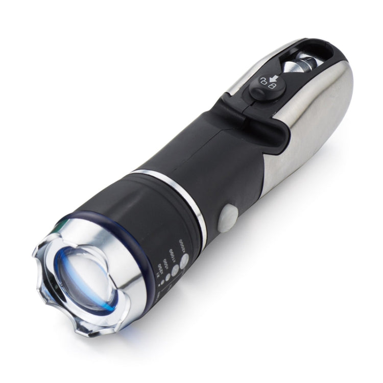 Outdoor Window Breaking Escape Safety Hammer Emergency Flashlight