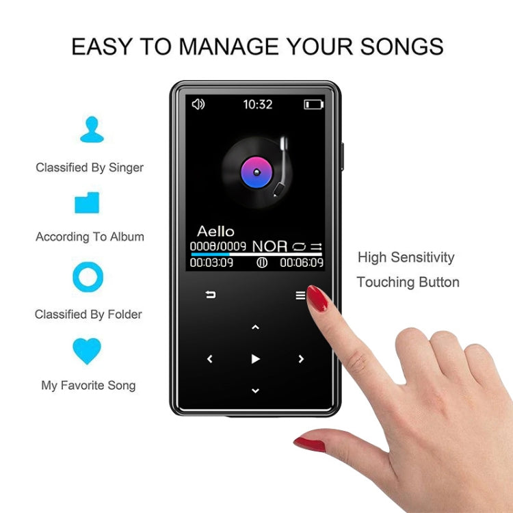 Bluetooth MP3/MP4 Music Player Portable Walkman
