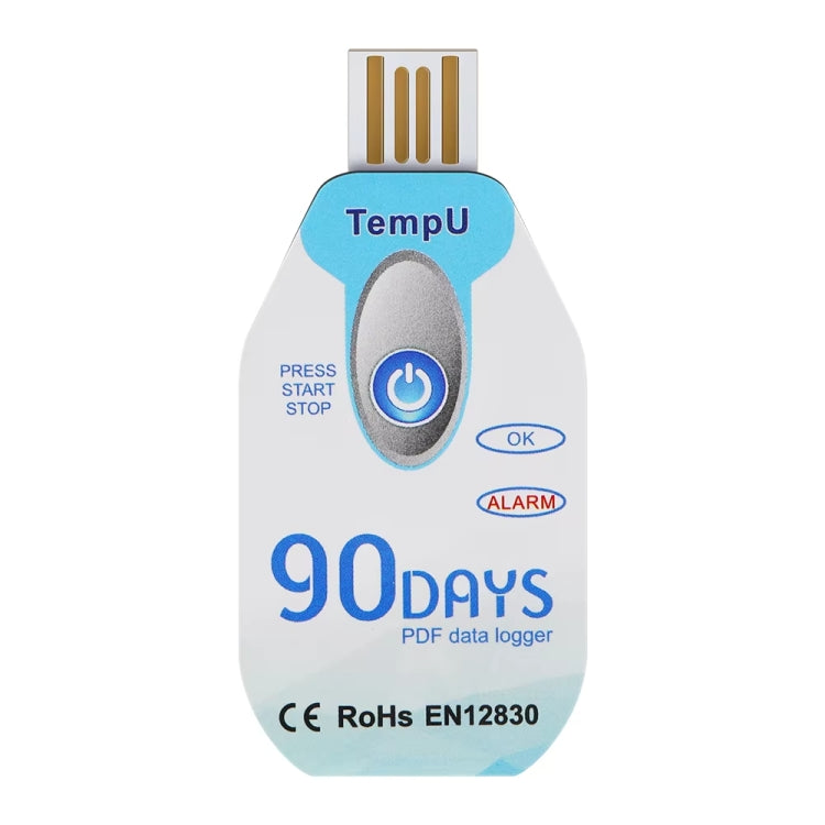 TempU Disposable Temperature Recorder For Cold Chain Transport Vehicles — 60 Days