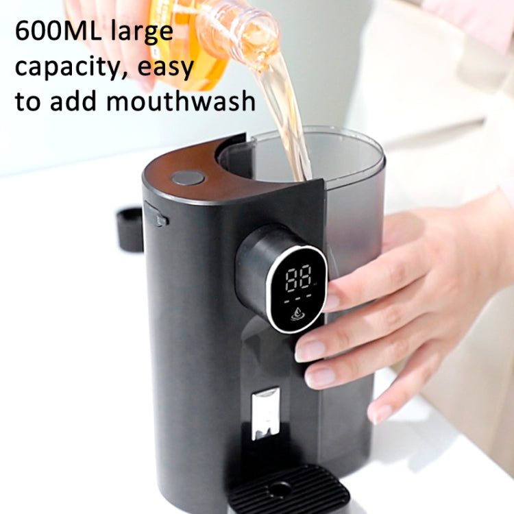 600ml Automatic Mouthwash Dispenser 4 Levels Quantitative with 2 Cups — view 6