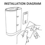 600ml Automatic Mouthwash Dispenser 4 Levels Quantitative with 2 Cups — view 9