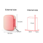 Cwatcun H45 Mini Storage Bag Small Microslice Digital Camera Bag PU Waterproof Hard Shell Bag — view 11