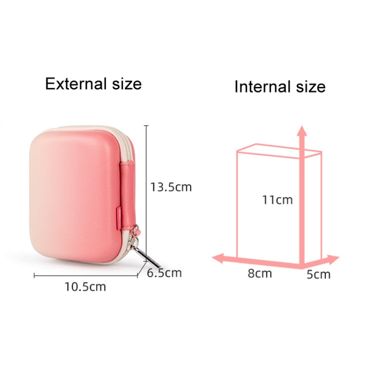 Cwatcun H45 Mini Storage Bag Small Microslice Digital Camera Bag PU Waterproof Hard Shell Bag — view 11