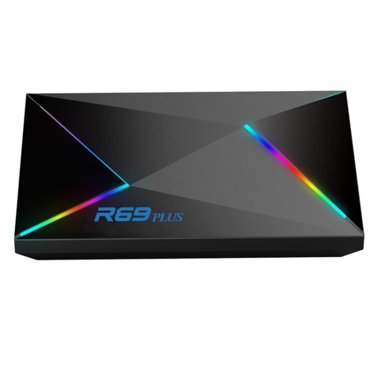 R69PLUS Allwinner H728 Octa-Core ARM Cortex A55 Android 14 Network Box Player — 4G+32G UK Plug