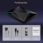 R69PLUS Allwinner H728 Octa-Core ARM Cortex A55 Android 14 Network Box Player — view 20