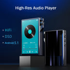 4.0 Inch Touch MP3 DSD Hard Resolution Mastering Grade Music Player