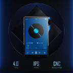 4.0 Inch Touch MP3 DSD Hard Resolution Mastering Grade Music Player