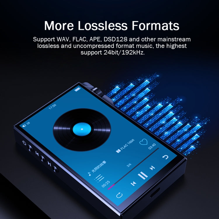 4.0 Inch Touch MP3 DSD Hard Resolution Mastering Grade Music Player