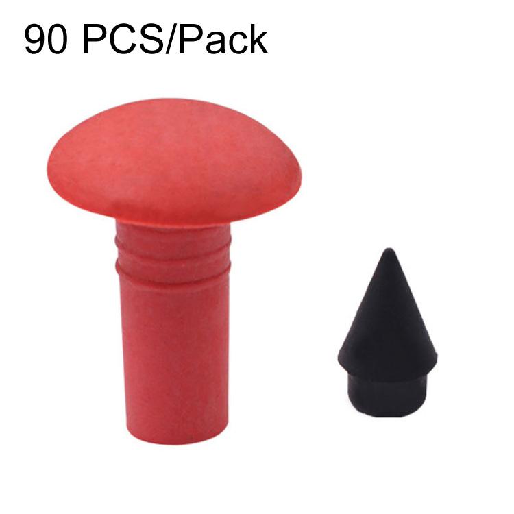 Motorcycle Electric Vehicle Tire Repair Rubber Mushroom Nail Tire Repair Tools — 90pairs /Pack S