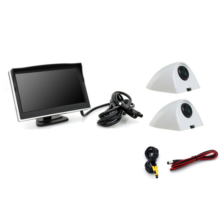 5 Inch Carplay Portable Surveillance Video Car Display — With Two-way Camera