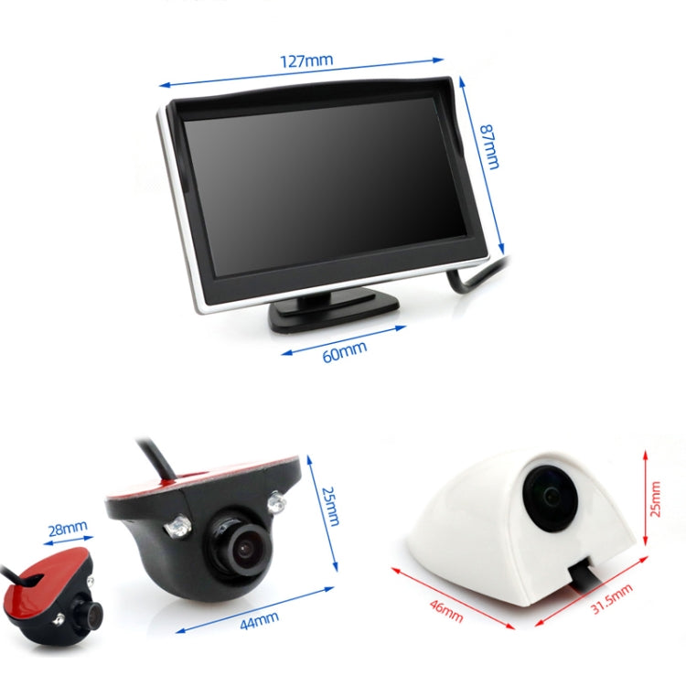 5 Inch Carplay Portable Surveillance Video Car Display