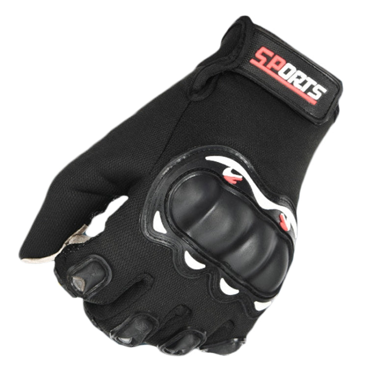 Motorcycle Gloves Men Riding Racing Anti-Slip Hard Shell Outdoor Full Finger Touchscreen Gloves
