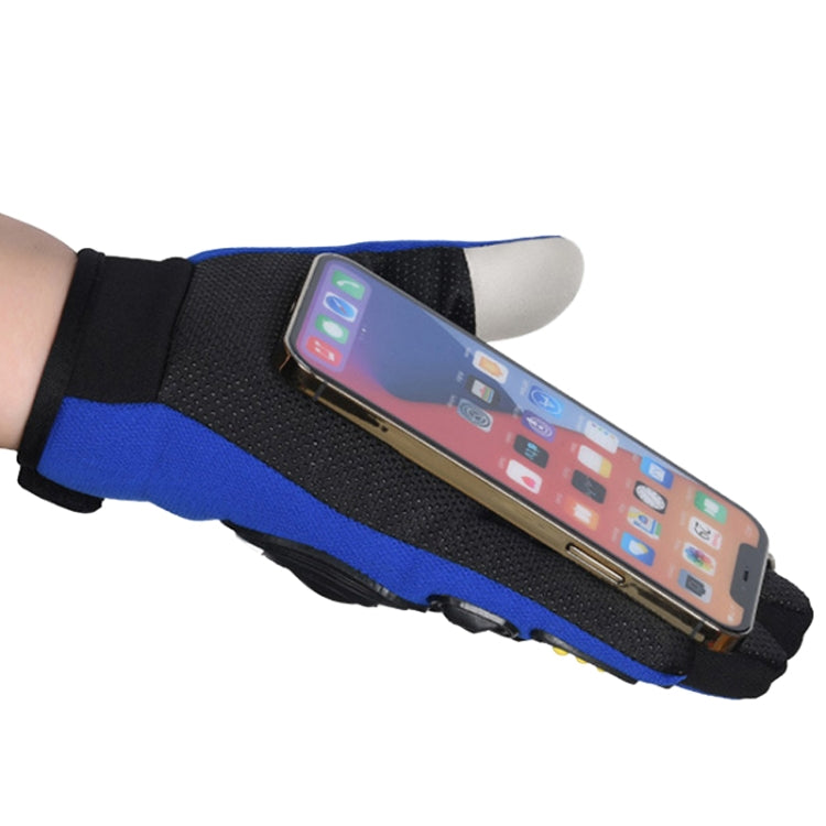 Motorcycle Gloves Men Riding Racing Anti-Slip Hard Shell Outdoor Full Finger Touchscreen Gloves