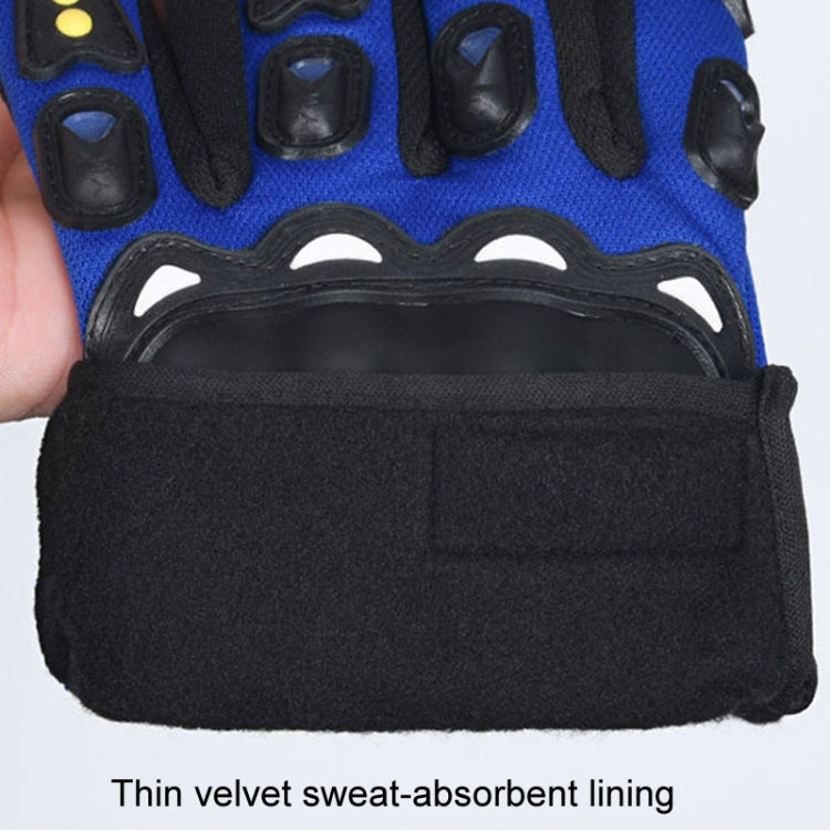 Motorcycle Gloves Men Riding Racing Anti-Slip Hard Shell Outdoor Full Finger Touchscreen Gloves