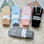 Winter Ski Velvet Warm Gloves Touch Screen Outdoor Riding Waterproof Windproof Gloves