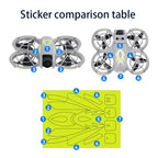 For DJI Neo RCSTQ Gradient Luminous Stickers — view 6