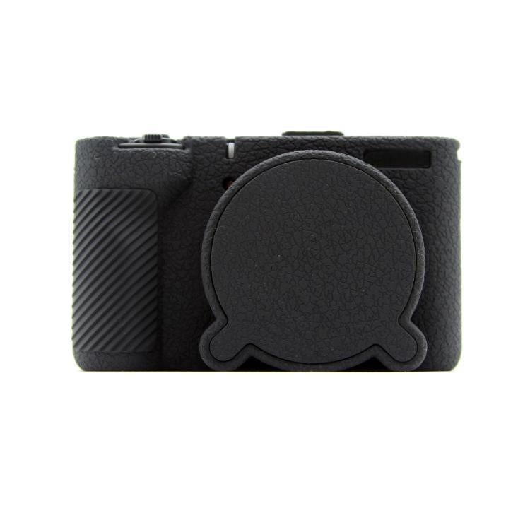 For Canon PowerShot V1 Camera Protective Silicone Case — Dark Blue