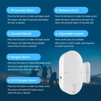 Multifunctional High-decibel Anti-theft Door Window Alarm For Home — view 3