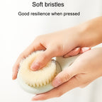 Household Bathroom Long Handle Soft Bristle Flower Shower Brush — view 8