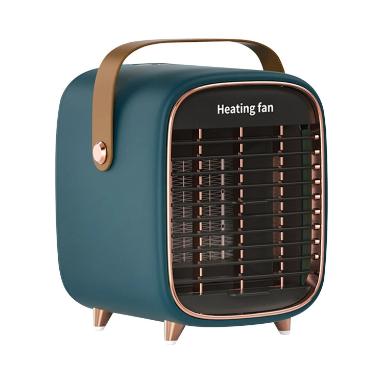 Y36 Mini Portable Desktop Heater Home Office Electric Heater — EU Plug White