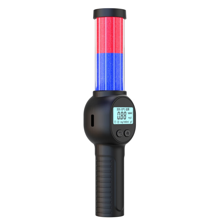 Portable Personal Alcohol Tester High-precision Breathalyzer with Alarm Light