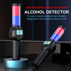 Portable Personal Alcohol Tester High-precision Breathalyzer with Alarm Light