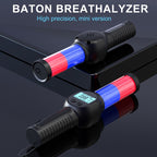 Portable Personal Alcohol Tester High-precision Breathalyzer with Alarm Light