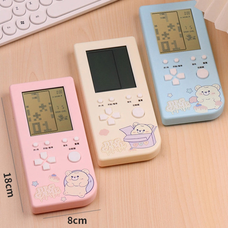 4.1 Inch Cartoon Big Screen Handheld Electronic Game Machine Kids Game Console Toy