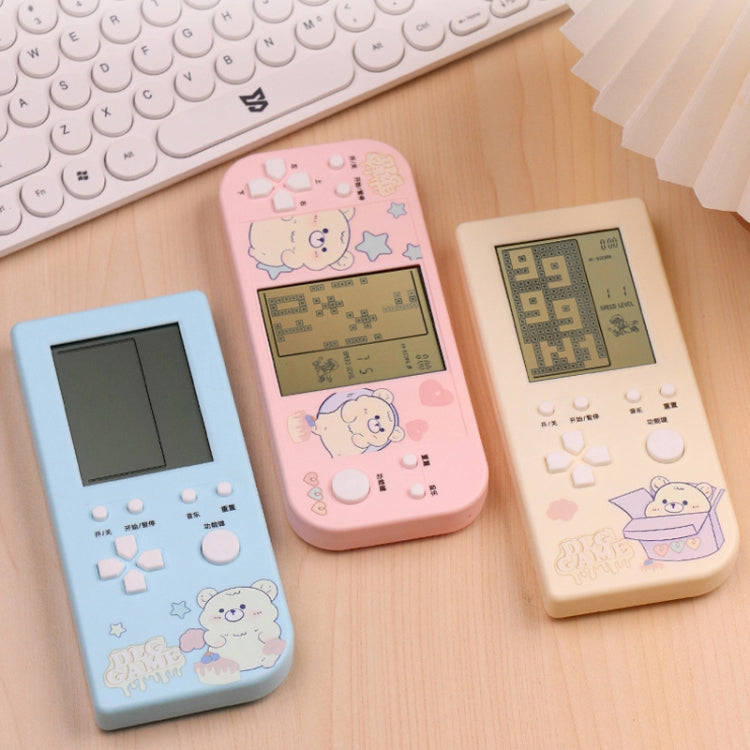 4.1 Inch Cartoon Big Screen Handheld Electronic Game Machine Kids Game Console Toy