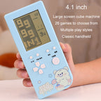 4.1 Inch Cartoon Big Screen Handheld Electronic Game Machine Kids Game Console Toy