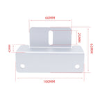 RV Yacht Solar Panel Z-Shaped Aluminum Alloy Bracket, 57pcs /Set