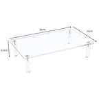 Desktop Acrylic Laptop / Printer Raised Stand