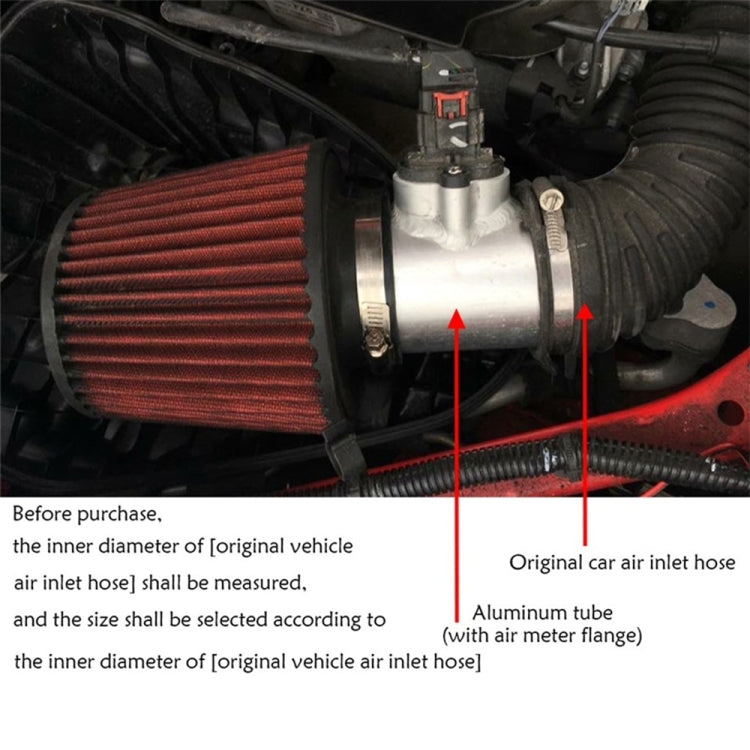 Car Modified Engine Air Flow Meter Flange Intake Sensor Base for Honda / Ford / Nissan