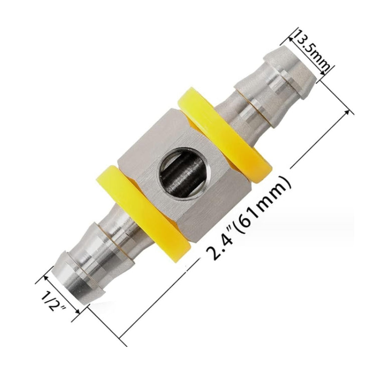 Fuel Pipe Fuel Pressure NPT Sensor T-type Barbed Connector