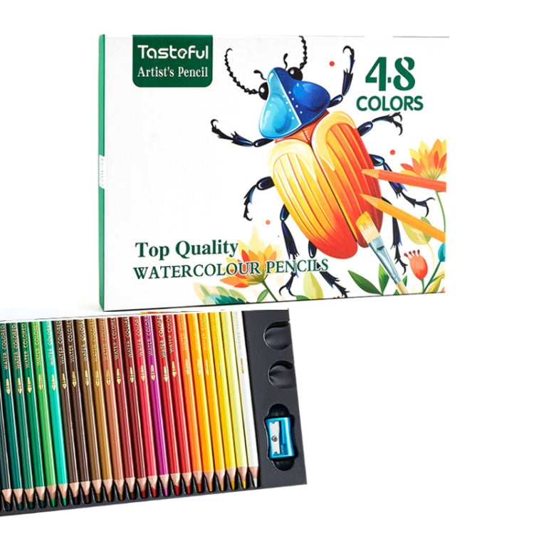 Hand-painted Graffiti Colored Pencil Set — 72 Water-soluble Colors