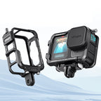 aMagisn Essential Ver Metal Rabbit Cage for GoPro HERO13 Black / HERO12 Black / HERO11 Black / HERO10 Black / HERO9 Black