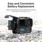 aMagisn Essential Ver Metal Rabbit Cage for GoPro HERO13 Black / HERO12 Black / HERO11 Black / HERO10 Black / HERO9 Black