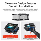 aMagisn Essential Ver Metal Rabbit Cage for GoPro HERO13 Black / HERO12 Black / HERO11 Black / HERO10 Black / HERO9 Black