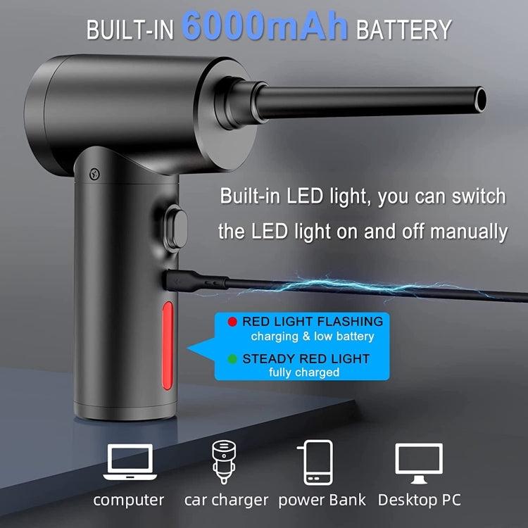 High-power Wireless Vacuum Cleaner Mini Air Pump — view 6
