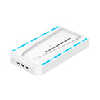 For PS5 Slim Console Wall-mounted Storage Rack With 3 USB2.0 Ports — view 3