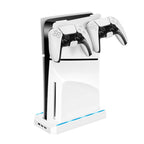 For PS5 Slim Console Wall-mounted Storage Rack With 3 USB2.0 Ports — view 4