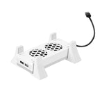 For XBOX Series S Console Base Cooling Fan Built-in LED Light Strip