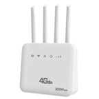 4G CPE WiFi6 Plug-in Wireless Router Dual Port Wireless Hotspot, EU Plug