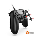 For PS5 / PS5 Slim / PC Wired Controller with Macro Programming Six-axis Gyro — view 4