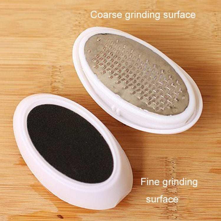 2pcs Egg-Shaped Pedicure Remover Household Callus Trimming Tool