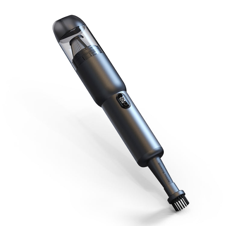 Multifunctional Suction Blowing Wireless Car Vacuum Cleaner Handheld High-Power Dust Blower — (Black)