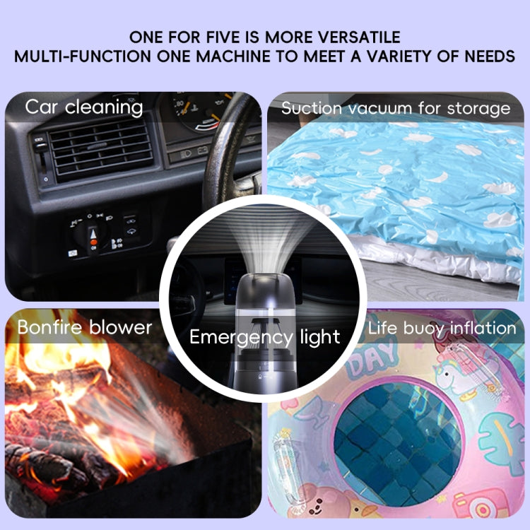 Multifunctional Suction Blowing Wireless Car Vacuum Cleaner Handheld High-Power Dust Blower — view 8